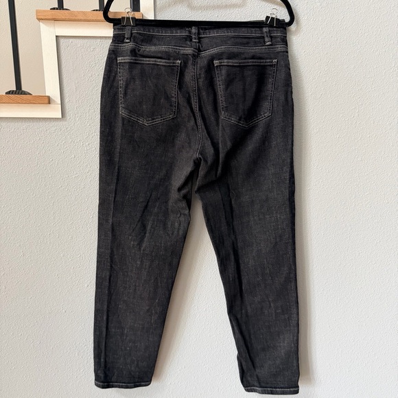 Eileen Fisher Black Ankle Jeans - Picture 5 of 12